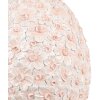 Clayre & Eef 6PR5190 Huevo decorativo Poliresina Rosa Blanco 22x22x27 cm