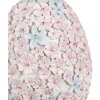 Clayre & Eef 6PR5191 Huevo Decorativo Rosa Azul Blanco Ø 10x18 cm Poliresina Estilo Campestre