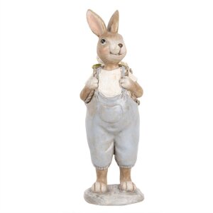 Clayre & Eef 6PR5249 Conejo Decorativo Beige Azul...