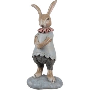 Clayre & Eef 6PR5259 Conejo Decorativo Beige Azul...