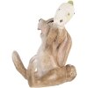 Clayre & Eef 6PR5237 Conejo Decorativo Beige 6x5x7 cm Poliresina