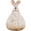 Clayre & Eef 6PR5268 Conejo Decorativo Beige 10x9x14 cm Estilo Campestre