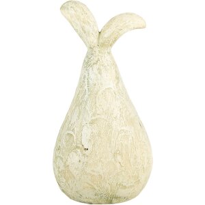 Clayre & Eef 6PR5278 Decorativo Conejo Verde Ø 9x16 cm Estilo Campestre