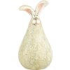 Clayre & Eef 6PR5278 Decorativo Conejo Verde Ø 9x16 cm Estilo Campestre