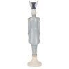 Clayre & Eef 6PR5118 Conejo Decorativo Blanco Azul 11x11x45 cm Estilo Campestre
