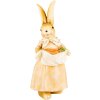 Clayre & Eef 6PR5233 Conejo Decorativo Marrón Beige 11x11x26 cm Estilo Campestre