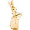 Clayre & Eef 6PR5233 Conejo Decorativo Marrón Beige 11x11x26 cm Estilo Campestre