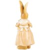 Clayre & Eef 6PR5233 Conejo Decorativo Marrón Beige 11x11x26 cm Estilo Campestre