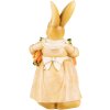 Clayre & Eef 6PR5234 Conejo Decorativo Marrón Beige 10x8x20 cm Estilo Campestre