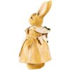 Clayre & Eef 6PR5235 Conejo Decorativo Marrón Beige 7x6x13 cm Estilo Campestre