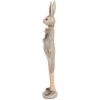 Clayre & Eef 6PR5239 Conejo Decorativo Beige Gris 7x5x24 cm Estilo Campestre