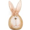 Clayre & Eef 6PR5267 Conejo Decorativo Beige Ø 11x21 cm Estilo Campestre