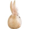 Clayre & Eef 6PR5267 Conejo Decorativo Beige Ø 11x21 cm Estilo Campestre