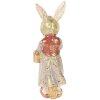 Clayre & Eef 6PR5508 Conejo Decorativo Beige Verde 7x6x21 cm