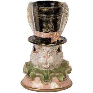 Clayre & Eef 6PR5133 Conejo Decorativo Beige Dorado...