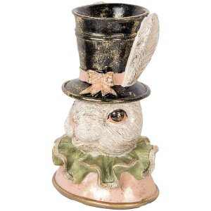 Clayre & Eef 6PR5133 Conejo Decorativo Beige Dorado...