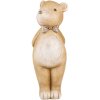 Clayre & Eef 6PR5272 Decoración Figurita animal Beige 7x7x18 cm Estilo campestre