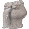 Clayre & Eef 6TE0556M Maceta Conejo Beige Oro 16x18x18 cm