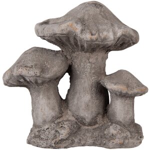 Clayre & Eef 6TE0569 Decoración Setas Gris...