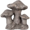 Clayre & Eef 6TE0569 Decoración Setas Gris 16x12x15 cm
