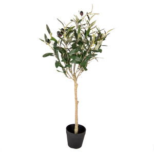 Clayre & Eef 5PL0150 Árbol decorativo verde 15x15x70 cm
