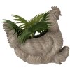 Clayre & Eef 6PR5447 Macetero Pollo Gris 46x30x38 cm Estilo Campestre