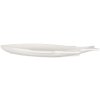 Clayre & Eef 6CEBO0197L Pecera Cerámica Blanca 35x17x3 cm 200 ml