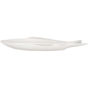 Clayre & Eef 6CEBO0199L Bol Pez Blanco 48x26x5 cm 925 ml