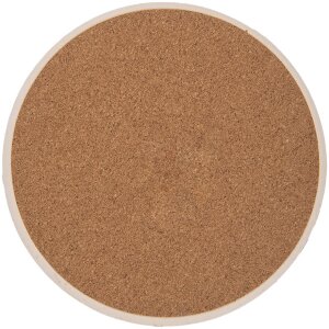 Clayre & Eef 6CE2050 Salvamanteles Cerámica Beige Rosa Ø 16 cm Casa de Campo