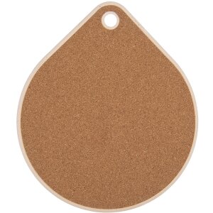 Clayre & Eef 6CE2060 Salvamanteles Cerámica Beige Naranja 20x23 cm