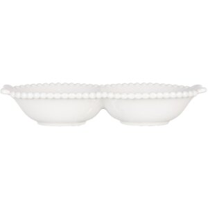 Clayre & Eef 6CEBO0202M Bol Blanco 18x7x3 cm 75 ml...