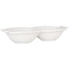 Clayre & Eef 6CEBO0202M Bol Blanco 18x7x3 cm 75 ml Cerámica Estilo Campestre