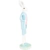 Clayre & Eef 6PR5198 Decoración Conejo Blanco Azul Ø 10x40 cm
