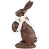 Clayre & Eef 6PR5205 Conejo decorativo con huevo 11x5x20 cm estilo country