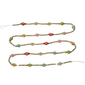 Clayre & Eef 65993 Guirnalda de Navidad plata 180 cm...