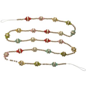 Clayre & Eef 65995 Guirnalda Navideña Plateada...