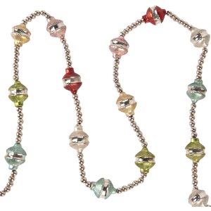 Clayre & Eef 65995 Guirnalda Navideña Plateada...