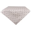 Clayre & Eef BNS01 Mantel 100x100 cm Beige Gris Estampado Conejo Casa de Campo