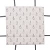 Clayre & Eef BNS47 Panera 35x35x8 cm Beige Gris con motivo conejito