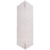 Clayre & Eef BNS65 Camino de Mesa 50x160 cm algodón beige gris estilo country