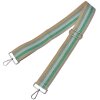 Juleeze JZBS0001 Bolso correa 5x140 cm Beige Verde ajustable con mosquetón
