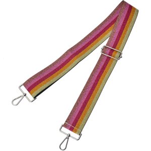 Juleeze JZBS0002 Bolso correa rosa oro naranja 5x140 cm...