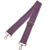 Juleeze JZBS0003 Bolso correa 5x140 cm Rosa Gris Bandolera ajustable
