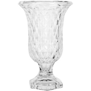Clayre & Eef Jarrón de Cristal Ø 15x23...