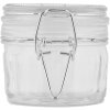 Clayre & Eef 6GL5034 Tarro con tapa 10x7x6 cm vidrio estilo campestre