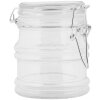 Clayre & Eef 6GL5035 Tarro con tapa 9x8x9 cm vidrio estilo campestre