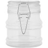 Clayre & Eef 6GL5035 Tarro con tapa 9x8x9 cm vidrio estilo campestre