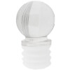 Clayre & Eef 6GL5037 Jarra Vidrio Ø 7x11 cm 100 ml Transparente