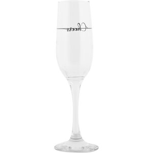 Clayre & Eef Copa de champán Cheers Design 200 ml