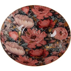 Clayre & Eef 65898 Bol Hierro Rosa Dorado 16x14x6 cm...